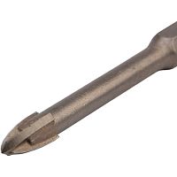 Сверло по стеклу и керамике 6 мм Kranz 4 грани шестигранный хвостовик  картинка